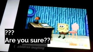 Procastination SpongeBob Captioning Glitch [S3 E12]