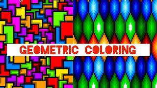 Geometric Patterns Coloring