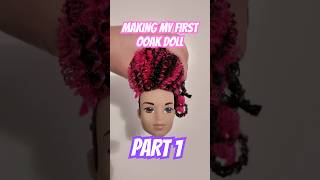 PART 1| Making my first #Bratz OOAK doll 💜 #customdoll