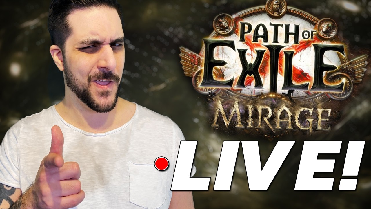 [LIVE] BIGGEST SPECTRE BUFF IN YEARS?! 3.28 Mirage Prepping & Patch Notes | Path of Exile !Merch