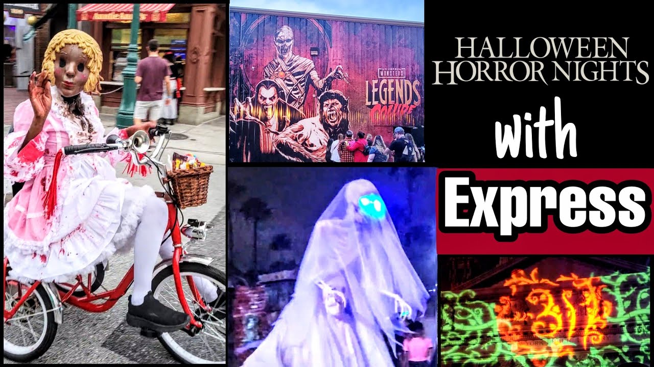 Halloween Horror Nights with EXPRESS Passes All the Scare Zones