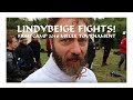 Lindybeige Goes To War: Lloyd & his team through the melee tournament at FightCamp 2018