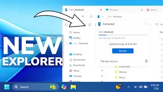 New Windows 11 File Explorer with Phone Integration (How to Enable) screenshot 5