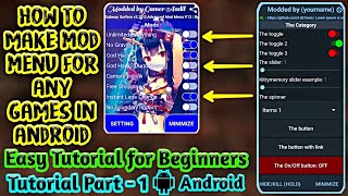 Easy Mod Menu Tutorial on Android [Part - 1] for Beginners | Learn to make mod menu for any Games screenshot 3