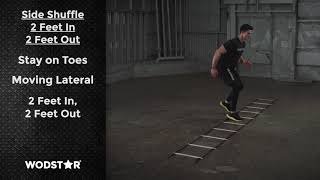 Side Shuffle Ladder Drill