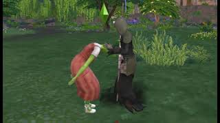 My Sim got beat up by Grim Reaper | The Sims 4