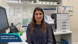 Vox pop with Dr Amandeep Hansra - Telehealth expert and GP