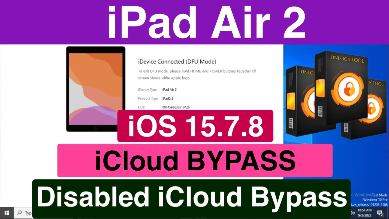 iPad Air 2 iOS 15.7.8 iCloud Unlock/Bypass With UnlockTool-ipad Air 2 (A1566) icloud Unlock 2023