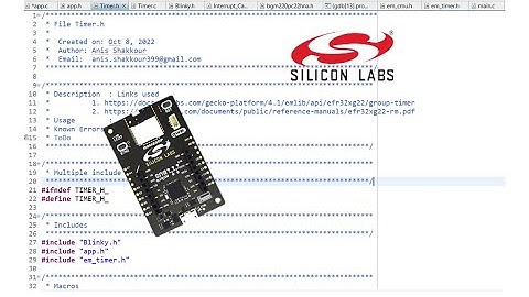 Lesson 1 GPIO | SiLabs BGM220PC22HNA