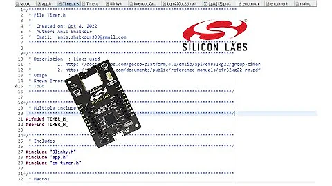 Lesson 1 GPIO | SiLabs BGM220PC22HNA