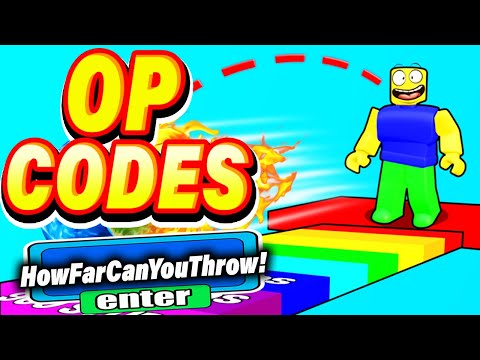 Roblox How Far Can You Throw Codes (March 2023)
