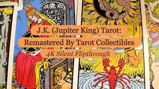 Revised 1989 J.K. (Jupiter King) Tarot: 4k Silent Flipthrough 🌟