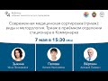 Триаж в приёмном отделении стационара в Коммунарке. 07.05.20