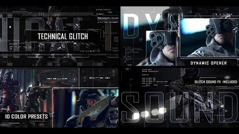 Cyberpunk Intro (After Effects template)