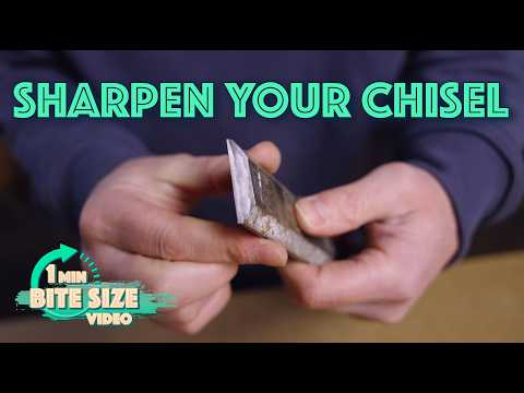 Professional Woodworking guide on how to charpen your chisel