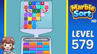 Marble Sort Level 579 Solution Walkthrough