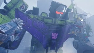 Dinobots vs Devastator! Dave &amp; Buster’s Transformers VR: Decepticon Invasion Arcade Gameplay!