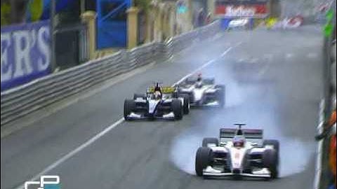 RETIREMENT Premat locks up and stalls the engine - 2005 GP2 Round 3 Monaco