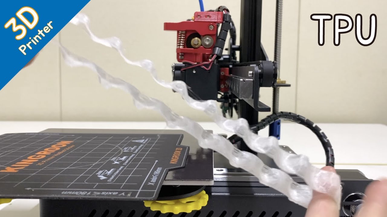 3D printing TPU Flexible test - Eiffel tower - YouTube
