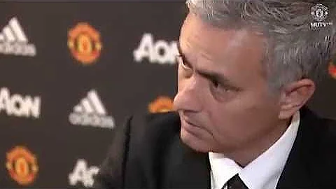 Jose Mourinho's first interview as Manchester United Gaffer.
