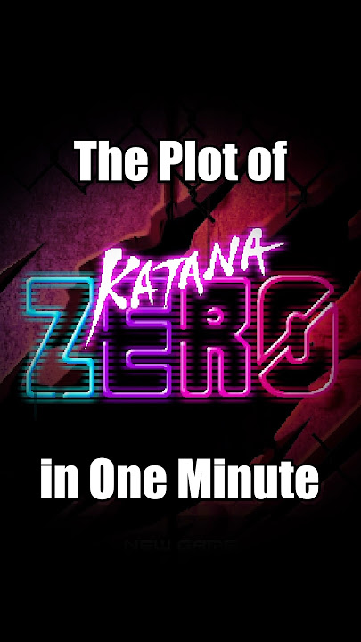 The Plot of 'Katana ZERO' in One Minute