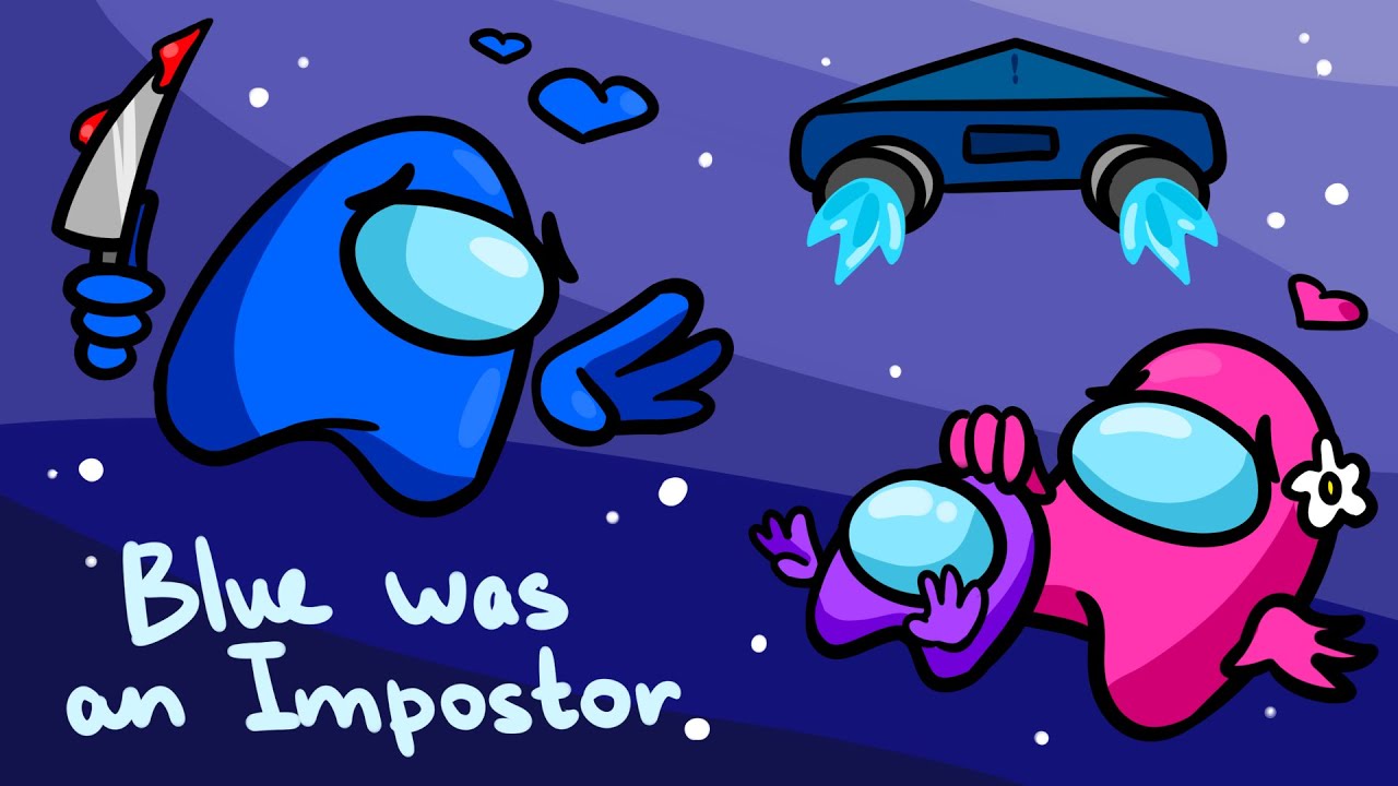 When IMPOSTOR has a FAMILY (Among Us animation Love story)
