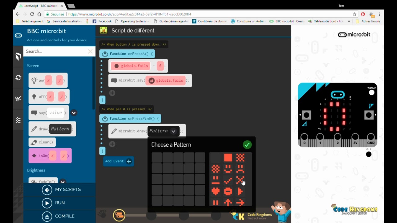 [TUTO] [Microbit] : Création jeu de société - YouTube