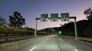 Chasing the Sunset on My Way Home | Shenzhen 4K Drive