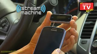 Stream Machine Commercial As Seen On TV Buy Stream Machine As Seen On TV Wireless FM Transmitter