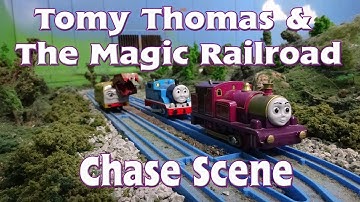Tomy Thomas & The Magic Railroad Chase Scene (2012)