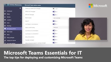 Microsoft Teams Essentials for IT