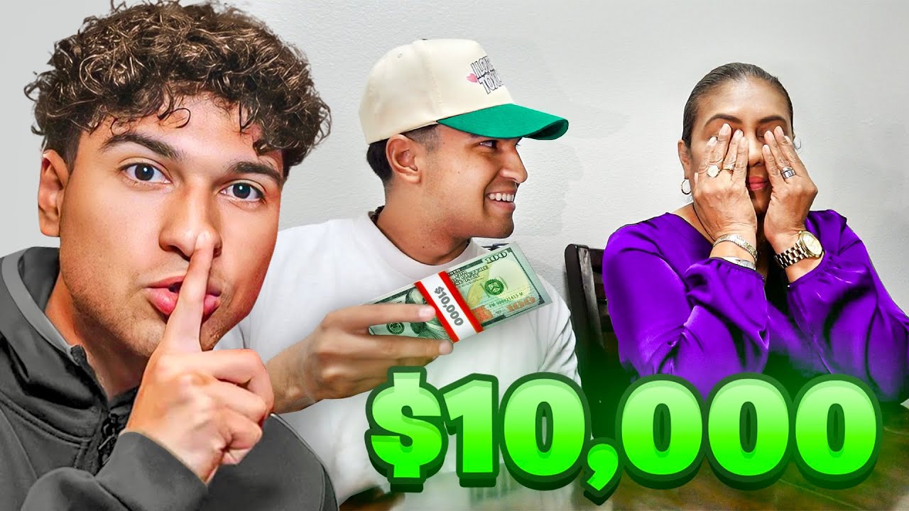 СДЕЛАЛ МАМЕ СЮРПРИЗ В 10 000 ДОЛЛАРОВ (Покойся с миром, папа.)