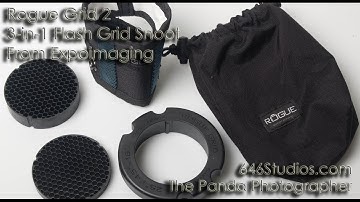 Rogue Grid 2  3-In-1 Flash Grid Snoot from Expoimaging Review