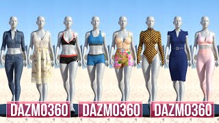 Daz3D | Genesis 8 Female | Outfit 360° | Daz Studio