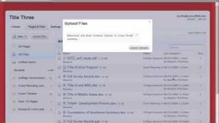 Title III Uploading and Moving Files