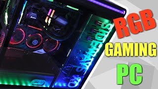 RGB Themed AIO Cooled Custom Computer