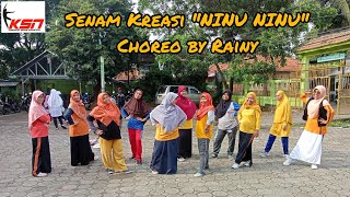 Ninu Ninu | Yo Ndak Mampu Aku Dudu Spek Idamanmu | Senam Kreasi | Choreo by Rainy