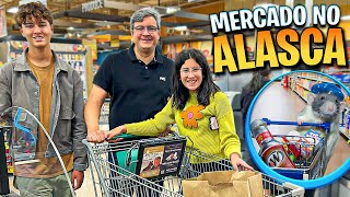 COMO É UM SUPERMERCADO NO ALASCA - MARIA CLARA VIU UM RATO