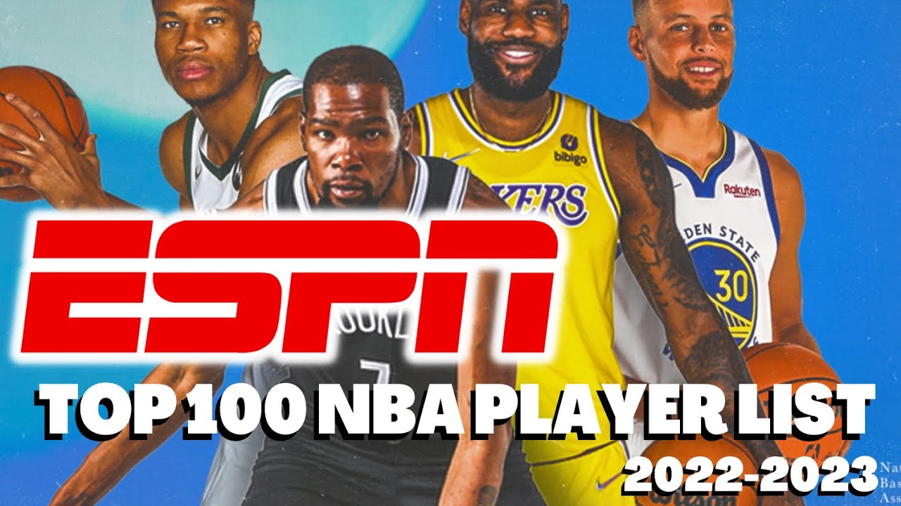 ESPN TOP 100 NBA PLAYERS LIST FOR 20222023 Crack In The 80's Podcast