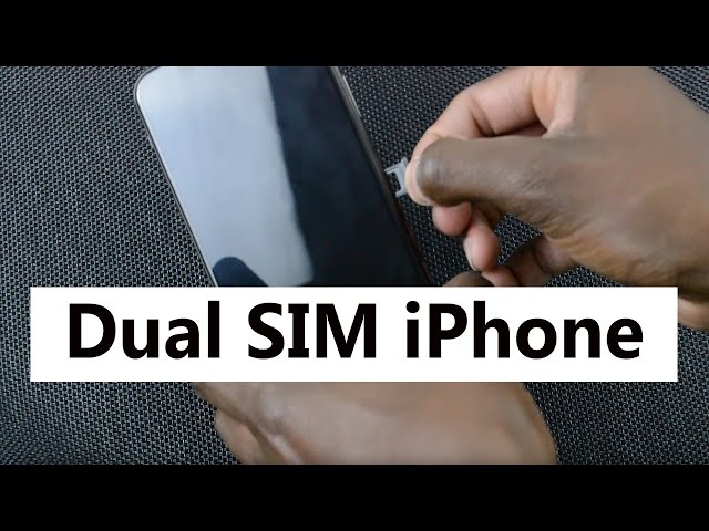 Dual SIM iPhone - How To Insert The 2 Nano SIM Cards