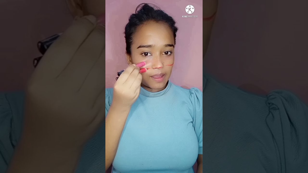 I tried viral block base makeup challenge 