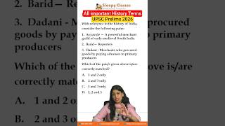 Important Terms from Indian History | History for UPSC | UPSC Prelims 2026