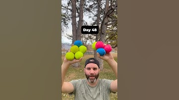 Day 48-Juggling Every Day! Total Lifetime Hours Juggled 159!#juggling #goals