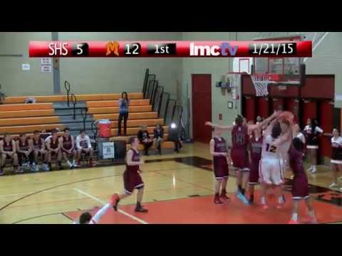 LMC Varsity Sports - Boys Basketball - Scarsdale at Mamaroneck - 1/21/15