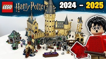 Combining EVERY LEGO Harry Potter MOST Detailed Hogwarts Castle Sets (2024 - 2025)