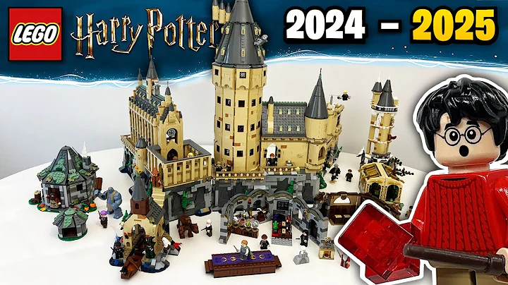 Combining EVERY LEGO Harry Potter MOST Detailed Hogwarts Castle Sets (2024 - 2025)
