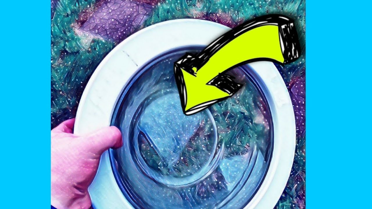 Washing machine hack for cleaner clothes YouTube