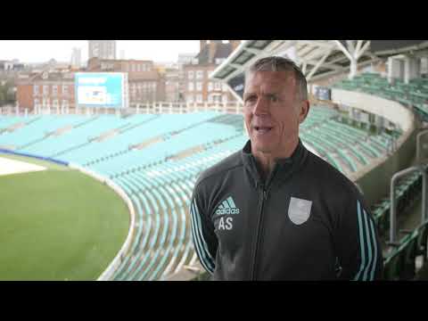 JM Finn Stand at the Kia Oval: 30 seconds with Alec Stewart on cricket