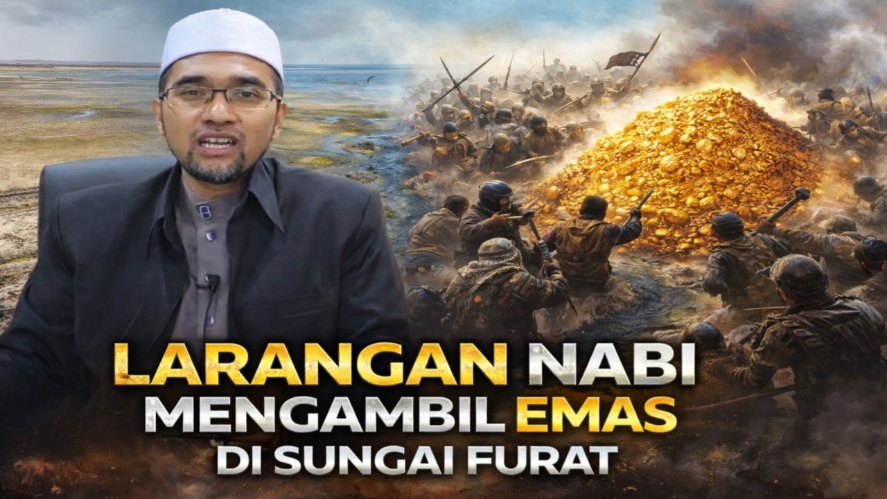 APA HIKMAH MUNCULNYA GUNUNG EMAS SETELAH KERING NYA SUNGAI FURAT ?? DR ROZAIMI RAMLE