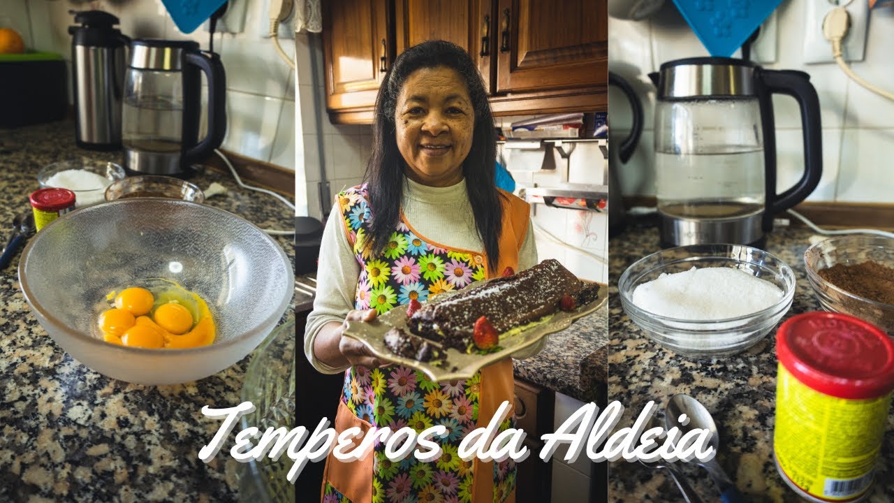 TORTA DE ALFARROBA - Temperos da Aldeia